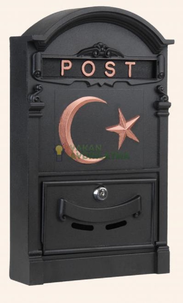 ayyıldızlı posta kutusu